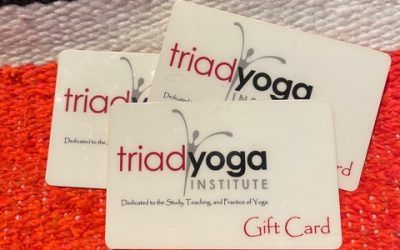 Give the gift of Yoga with Gift Cards from TYI